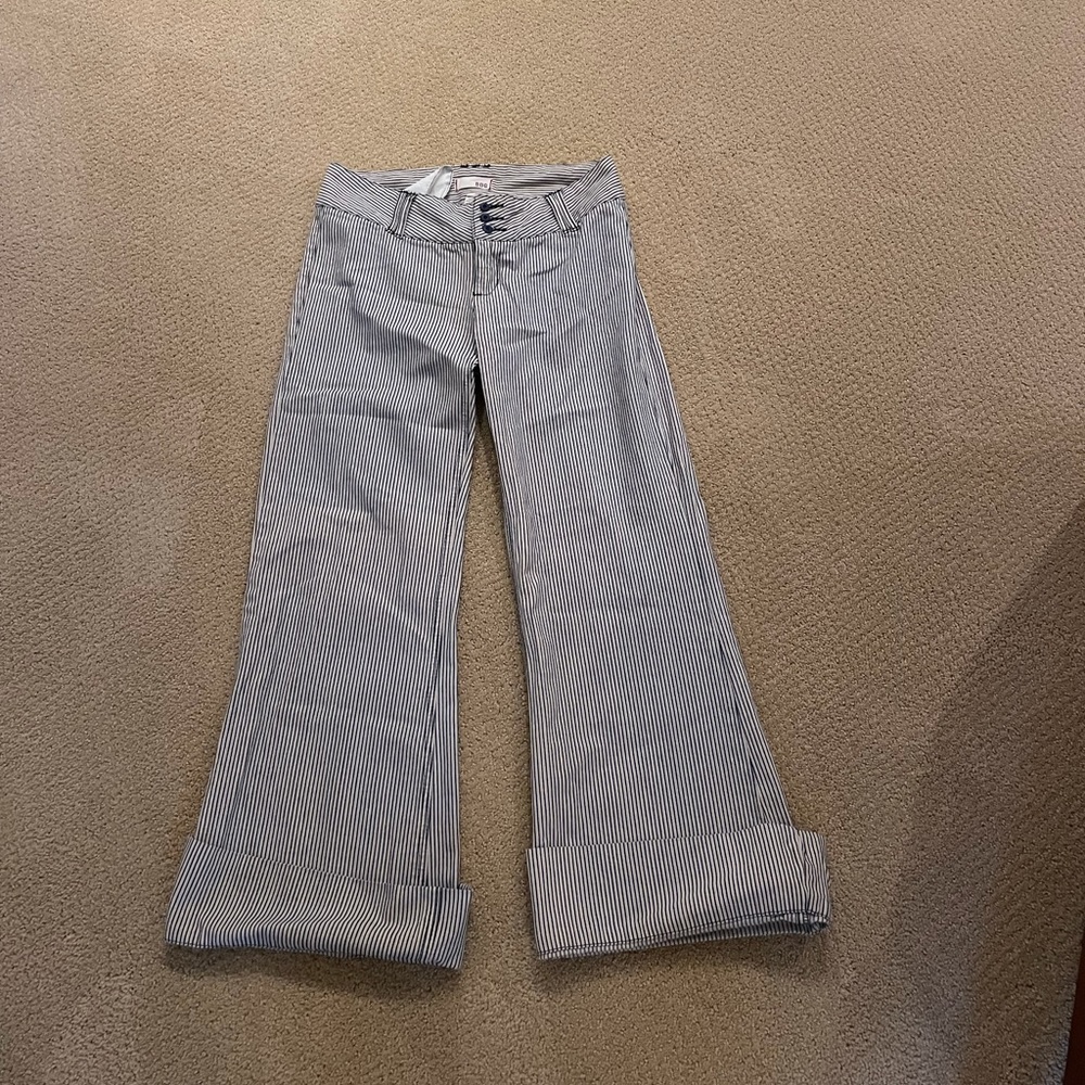 Urban Outfitters BDG striped wide leg pants size 8